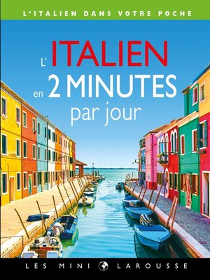 cover image of L'italien en 2 minutes par jour